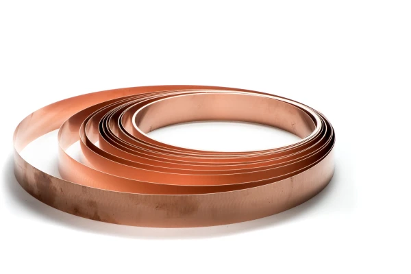 Copper and stainless steel strips