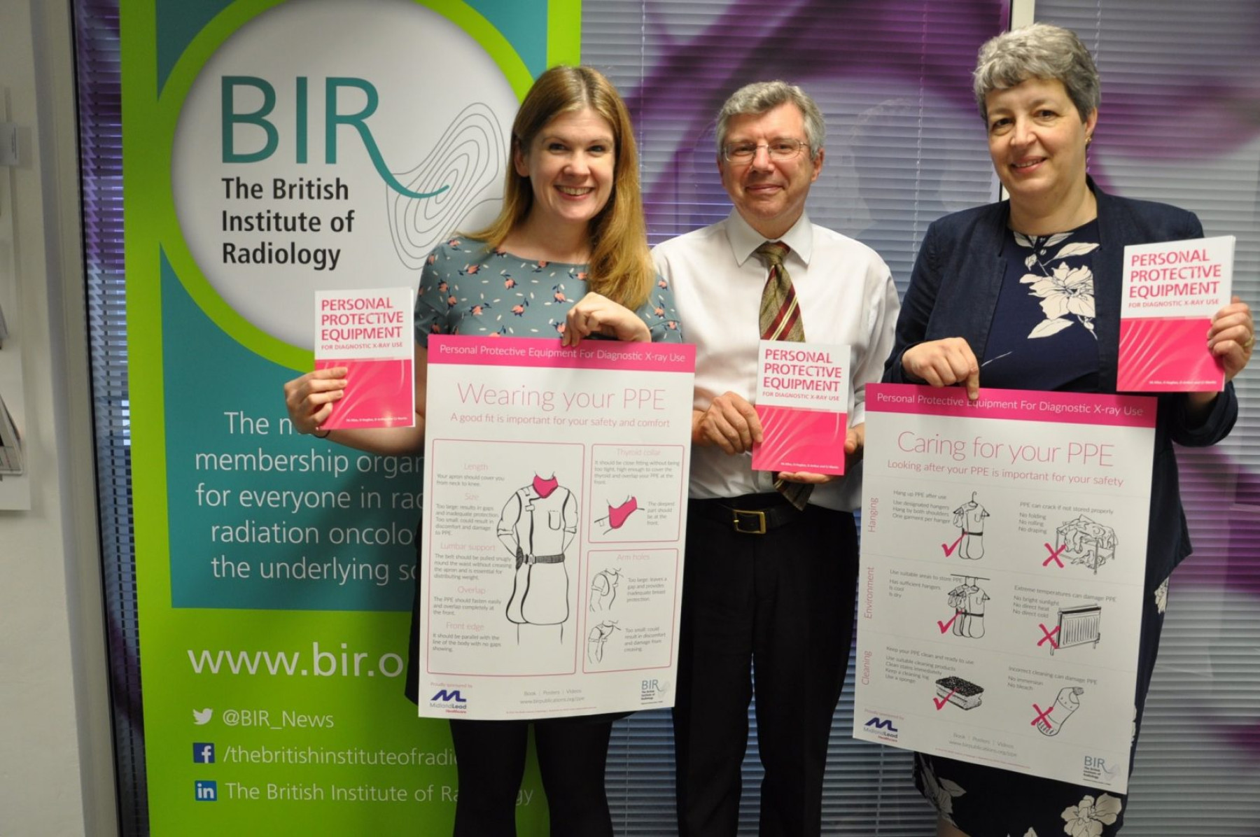 Midland Lead supports BIR in launch of new radiation safety guidance for healthcare professionals