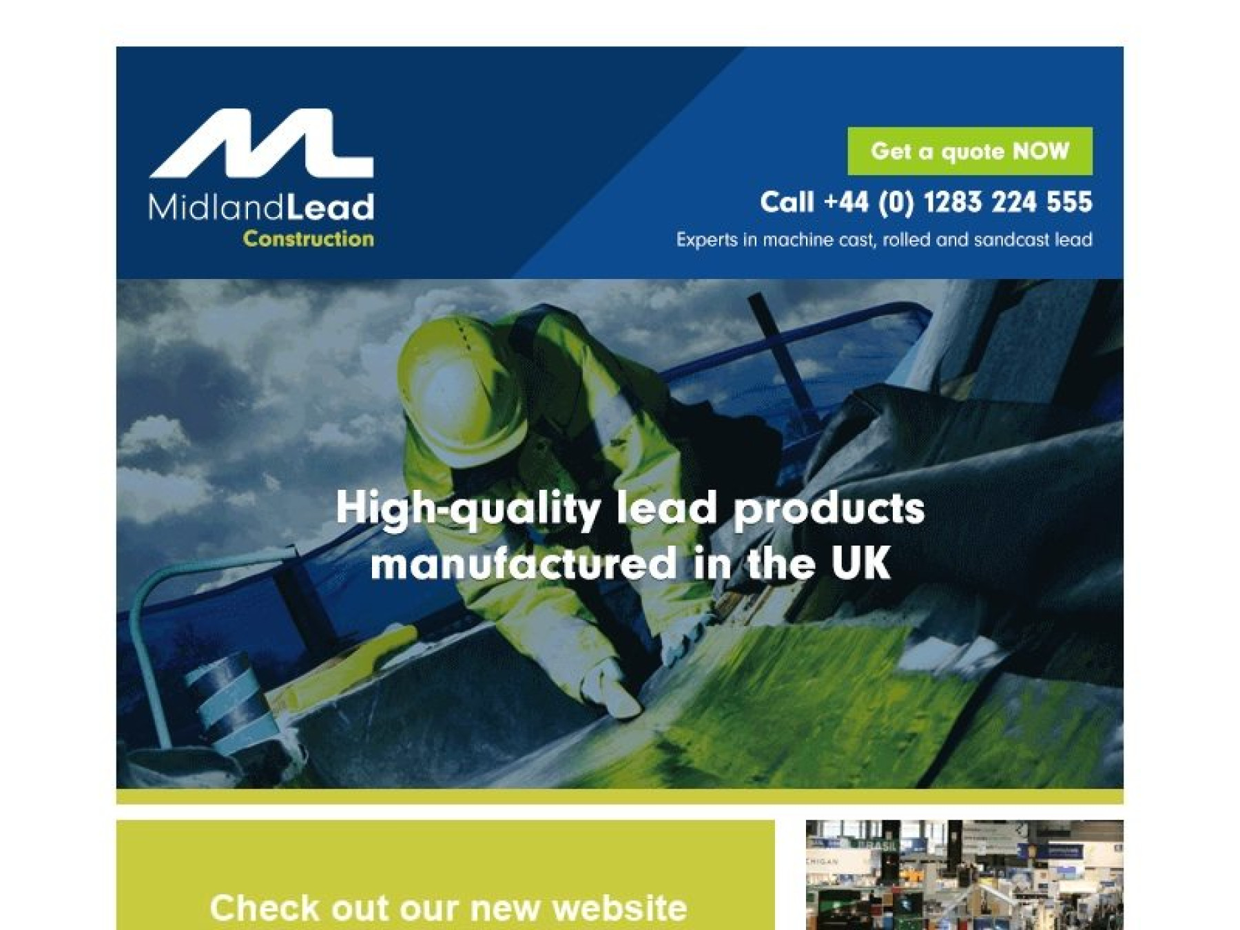 Midland Lead’s Construction e-Newsletter now available online