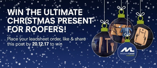 Win the ultimate Christmas present for a roofer!