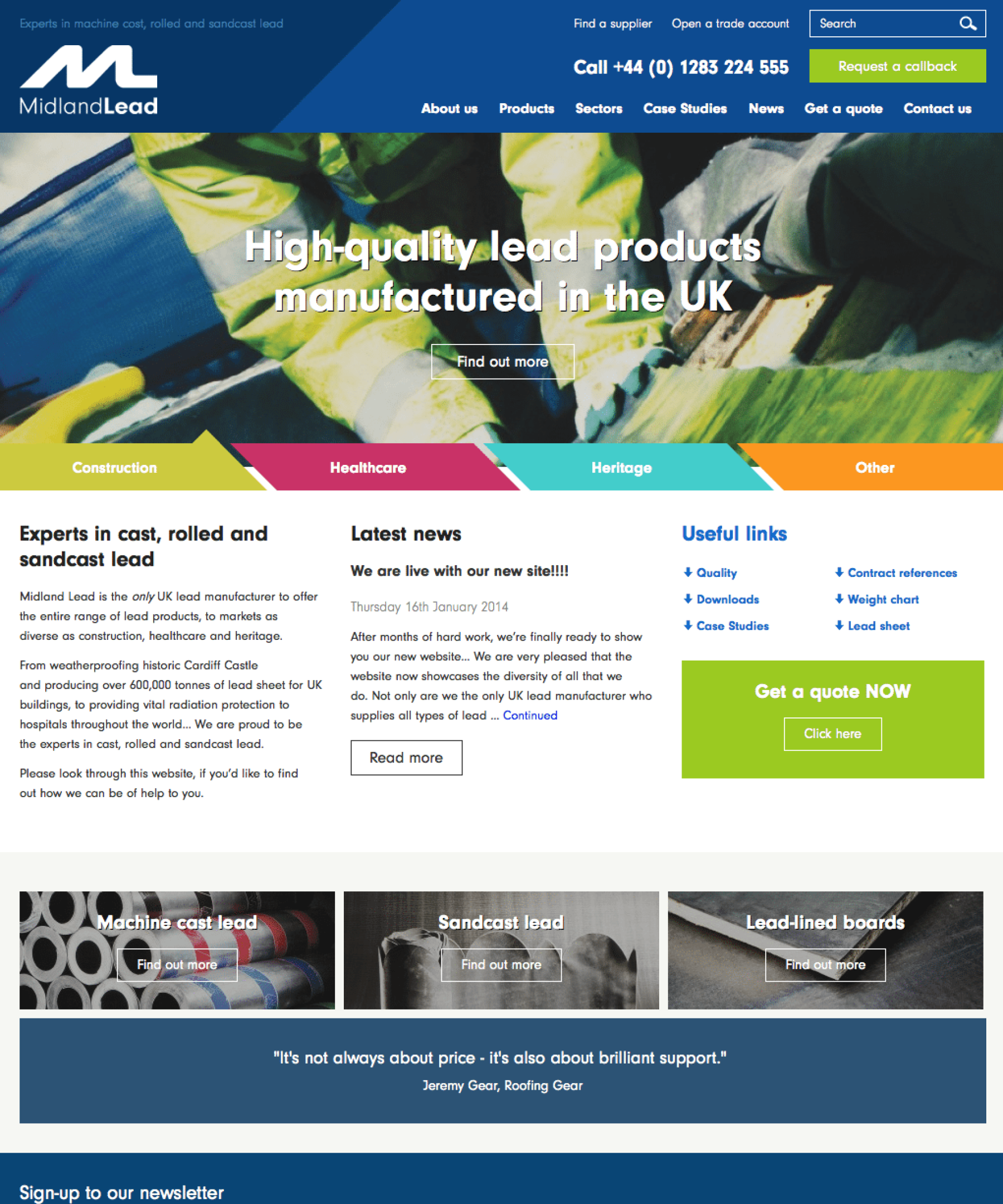 We are live with our new site!!!!