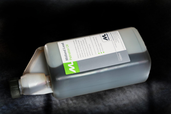 Prevent Lead Staining - Use Patination Oil!