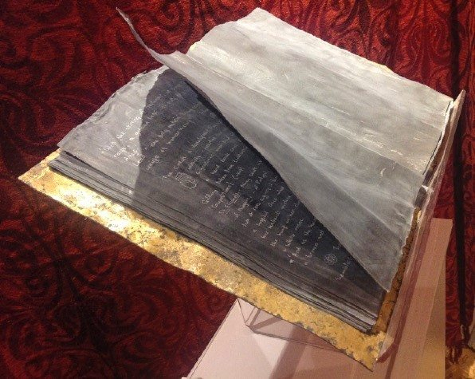 Midland Lead sponsors lead sculptor